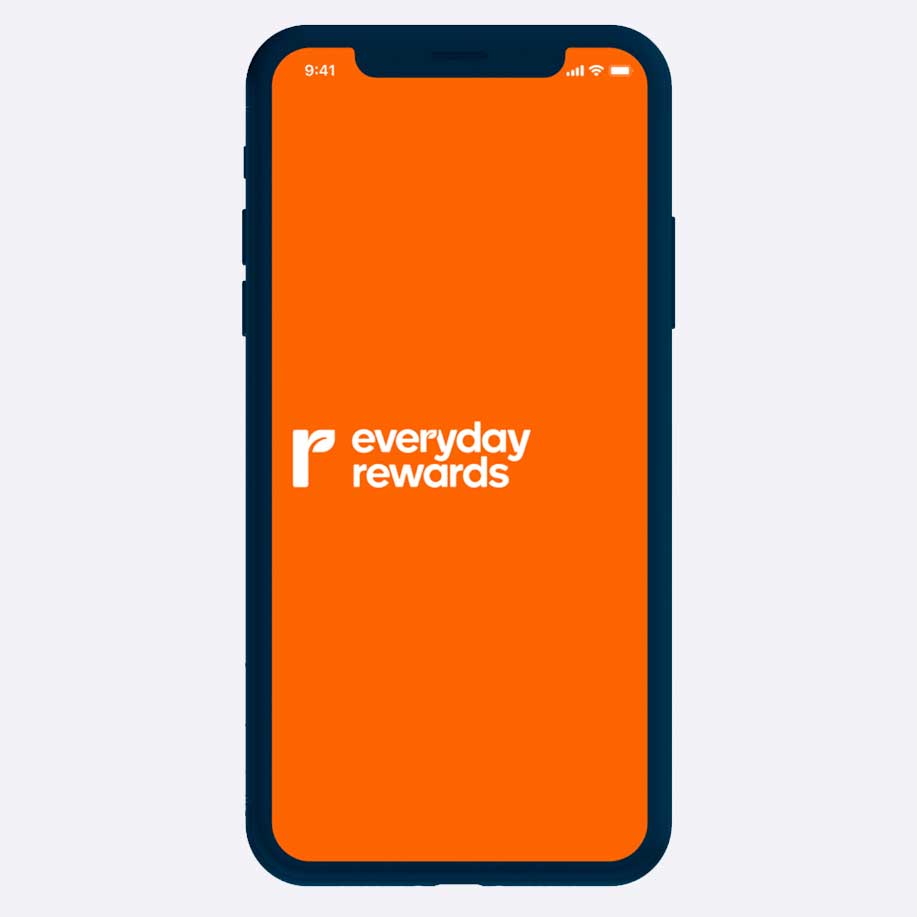 Everyday Rewards screen